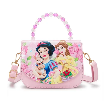 Disney korėjos vaikų maišelį merginos krepšys mados princesė maišelį animacinių filmų užšaldyti pu kūdikių mergaitės, rankinės pečių maišą