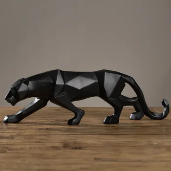 Dropshipping Black Panther Statula Leopard 