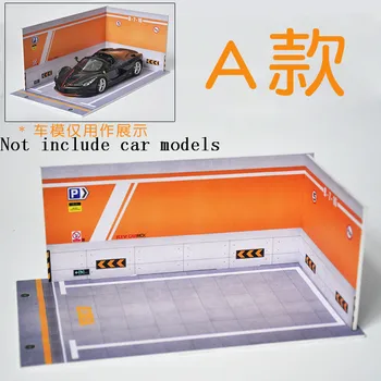 Dėlionės Žaislas Modeliavimas 1:24 Modelio Automobilių Garažas 