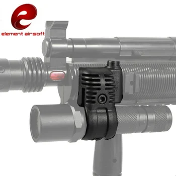 Elementas Airsoft 25.4 mm QR Kompensuoti Žibintuvėlis Adapteris Taktinis Šviesos taikymo Sritis Mount Medžioklės Softair Ginklą Šviesos Priedai EX407
