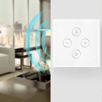 ES WiFi Smart Ventiliatorius Perjungti PROGRAMĄ Nuotolinio Laikmačio Greičio Kontrolė Suderinama su Alexa 
