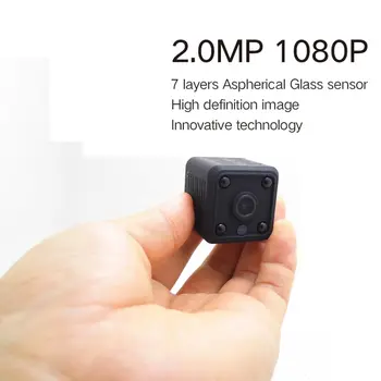 EVKVO HD 1080P Mini Wi-fi IP Kamera, Built-in Baterijos VAIZDO Belaidžio Saugumo HD Priežiūros Mikro Kamera Naktinio Matymo Namuose Stebėti