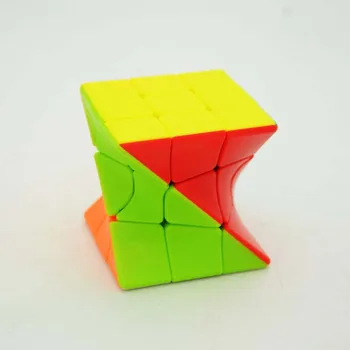 Fanxin 3x3 Sukimo Magic Cube Coloful Susukti Kubo Galvosūkį Žaislas Stickerless Galvosūkiai Spalvinga Švietimo Žaislai Vaikams