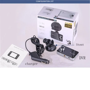 FHD 108P Automobilių DVR Juodos spalvos prietaisų Skydelio, Naktinio Matymo Kamera, Vaizdo magnetofoną, Loop Įrašymo Mini Brūkšnys Cam skaitmeniniai vaizdo įrašymo įrenginiai