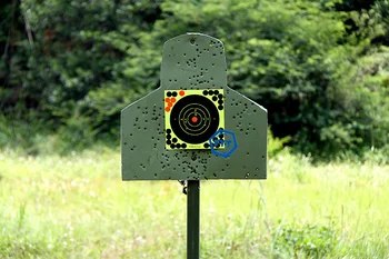 Fluorescencinė žalia pistoletas šaudymo tikslo taikymo lipdukas, dažasvydžio įranga, dažasvydžio