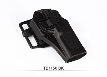 FMA CQC Dėklas Serpa Taktinis pistoletas Glock 17 18 19 23 Juoda Taktiniai Pavara