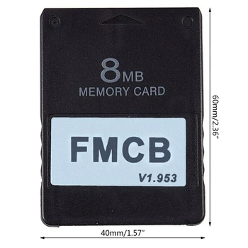 FMCB v1.953 Kortelės Atminties Kortelė PS2 Playstation 2 Free McBoot Kortele 8MB 16 MB 64MB 32MB OPL MC Boot Programą Kortelės