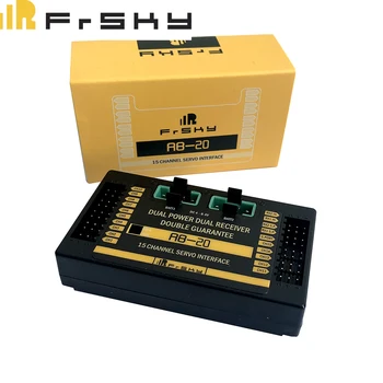 Frsky RB-20 RB20 Dual Power Dual Imtuvas Telemetrijos Auto-switch & Maksimali Išėjimo Srovė Iki 10A