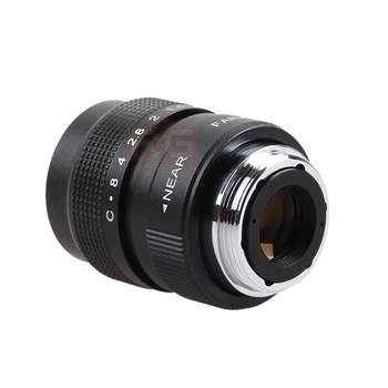 Fujian 25mm F1.7 TELEVIZIJA CCTV Lens+C tvirtinimas Olympus E-PL5,E-PM3,E-PM2,E-P3,E-PL3,E-PM1,E-PL2,E-PL1s,E-PL1 & Panasonic M4/3 Kamera