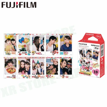 Fujifilm 10 Lapų Alice Animacinių filmų Momentinių Nuotraukų Popieriaus Filmas Fuji Instax Mini 