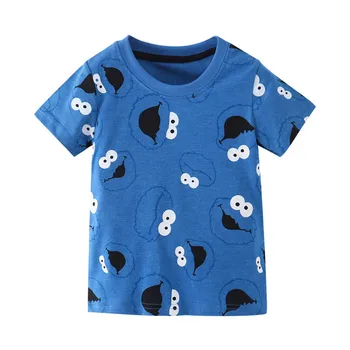 Funnygame 2020 Gyvūnų Kūdikių T marškinėliai Medvilnės Vasaros Dinozaurai Spausdinimo Vaikų Tees Mada Vaikams Viršūnės