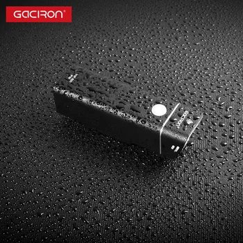 Gaciron 600 Liumenų USB Įkrovimo Aliuminio Lydinio Dviračių Žibintų Vielos Kontrolės IPX6 Vandeniui Dviračio žibintuvėlis priedai