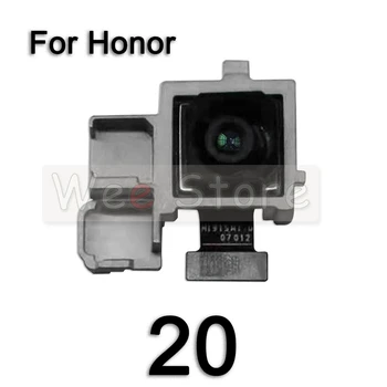 Galiniai Pagrindinis galinė vaizdo Kamera Flex Kabelis Huawei Honor Peržiūrėti 10 20 30 20s 20i V10 V20 Lite Pro Plius Originalus Galinio vaizdo Kamera Flex