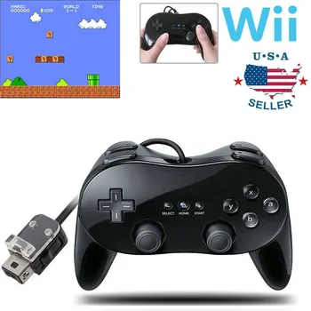 Gamepads Klasikinis Laidinio Žaidimų Valdiklis Žaidimų Nuotolinio Pro Gamepad Šoko Joypad Kreiptuką Nintendo Wii 2 Kartos