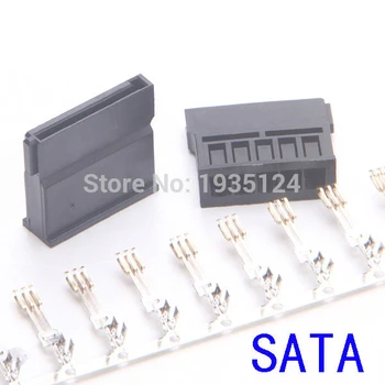 Geros kokybės, nemokamas pristatymas SATA Maitinimo Jungties Fiksavimo Kaištis su Terminalo Pin SATA Hard Drive - Black