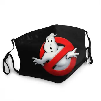 Ghostbusters Logotipą, Daugkartinio Naudojimo Veido Kaukė Unisex Stabdžių Migla Apsauga Nuo Dulkių Apsauga Apima Respiratorius Nagų Mufelinė