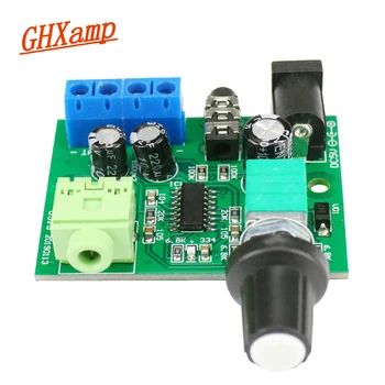 GHXAMP Mini Garso Stiprintuvo Galia 3W+3W Stereo 3.5 mm AUX įvestis Ausinių Ausinių Stiprintuvo Valdybos DC 5V USB įkrovimo 1pc
