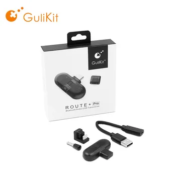 GuliKit Maršruto+ Pro GB1 PRO Imtuvas ar Siųstuvas Su Bluetooch Wireless Audio USB Imtuvas ar Siųstuvas, skirtas 
