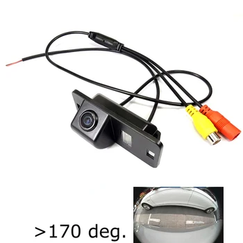 HD 180deg Dinaminis trajektorijos, kelio, automobilio galinio vaizdo kamera, skirta BMW 3/7/5 Serija E39 E46 E53 X5 X3 X6 E82 E84 E88 E90 E91 atsargine kamera