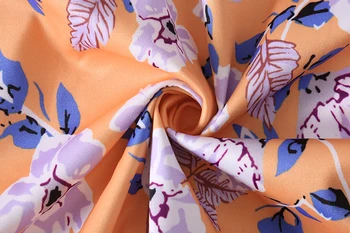 HGTE Pynimas gėlių spausdinti suknelė moterims Seksualus v-kaklo trumpomis rankovėmis mini suknelė Naują 2018 m. vasaros apdaras femme raišteliu moteriška suknelė