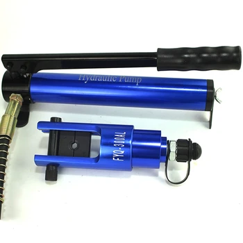 Hidrauliniai kabelis crimpers užspaudimo replės aliuminio lydinio, su rankiniu siurbliu 10-300mm2 10-300mm2