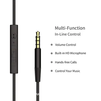 HIFI Stereo Metalo Laidinis Ausinių, Sulankstomas laisvų Rankų įranga FM ir Per ausis Kolonėlė Su Mic Išmaniųjų telefonų mobiliųjų gorsun GS776