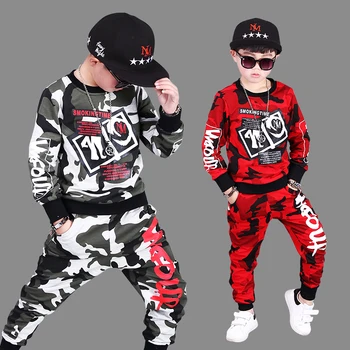 Hip-Hop Stiliaus 2020 M. Rudenį Naujų Atvykimo Berniukai, Sporto Drabužiai Tiktų Vaikų Megztinis Vyrų Vaikai Mados Spausdinimo Šokių Drabužius X344