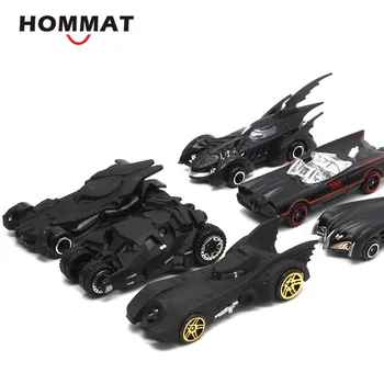 HOMMAT Hot Weels 1:64 Masto Karšto ratų Vėžės Batmobile Modelio Automobilių Lieti Diecasts Žaislinės Transporto priemonės Automobilio Modelį Žaislai Vaikams Berniukams