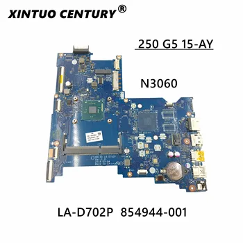 HP 250 G5 15-AY 854944-001 854944-601 plokštė su SR2KN N3060 CPU BDL50 LA-D702P DDR3 Testuotas darbo