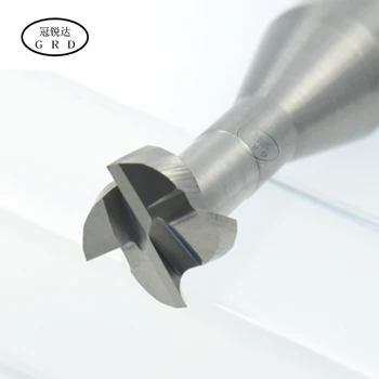 Hrc55 laipsnį T-dygiosios Fleita frezavimo cutter 4mm-10mm 6mm 8mm CNC karbido T frezavimo pjovimo įrankių laikiklis malūnas