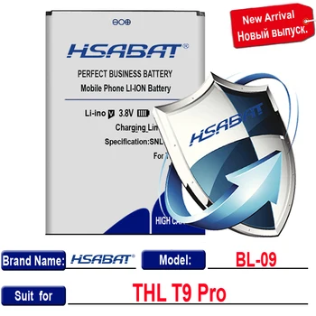 HSABAT 3500mAh baterija BL-09 Baterija THL T9 Pro Bateria Batterie batterij AKKU AKU