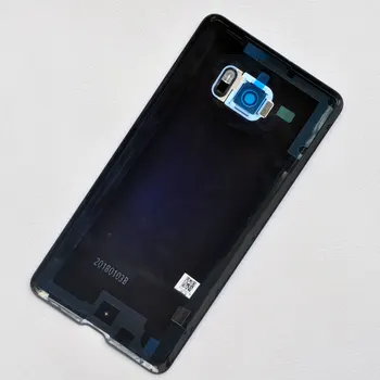 HTC U Ultra Naujas Originalus Galinis Stiklas Būsto Baterijos Dangtelį Atveju Fotoaparatas Objektyvas+Blykstė+Logo
