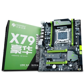 HUANANZHI X79 Pro motininę su dviguba M. 2 lizdas Nuolaida plokštė bundle su CPU Intel Xeon 
