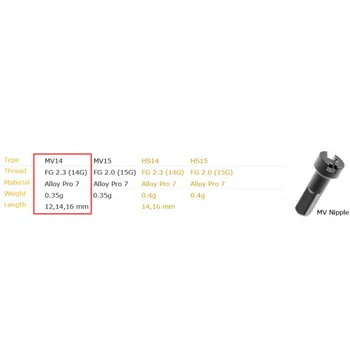 HULKWHEELS Super Lengvojo Lydinio Pro 7 Spenelių 12mm kaip 14mm 16mm 0.35 g/vnt Speneliai Kelių Dviračių Dalis Varantys Priedai