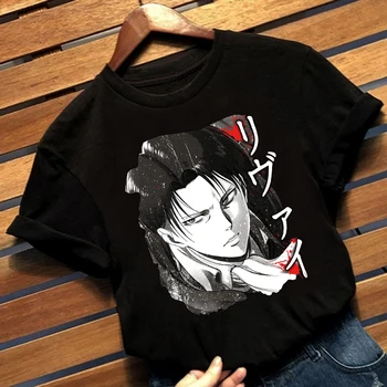 Išpuolis Titan Marškinėliai vyriški Laisvalaikio Mada Anime Trumpas Rankovės Streetwear Vyrų T-shirt Harajuku Viršūnės