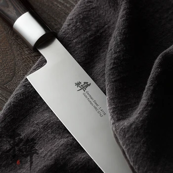 Japonijos Dual Geležtės sashimi peilis Sujihiki Filė Peiliai Suši Cleaver, Skutimo, Pjaustymo Įrankis Vokietija importo 1.4116 plieno