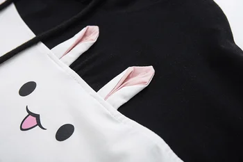 Japonijos Harajuku Moterų Mielas Rožinis Triušis T Shirts 2020 Mielas Morkų Trumpas Rankovės Anime Katytė Tee Viršūnes Mori Mergina Kawaii T-Shirt