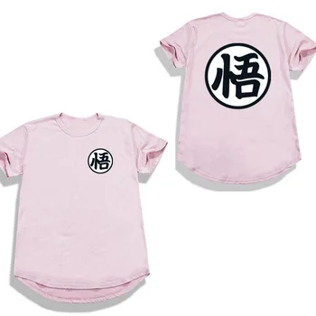 Japonijos Streetwear marškinėliai Vasarą, Suapvalinti hem marškinėliai vyrams camisas hombre Atsitiktinis camiseta masculina