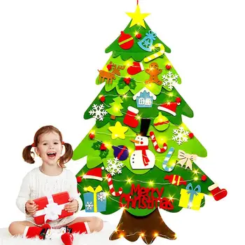 Jaučiau, Kalėdų Eglutė Su Styginių Šviesos Kabančios Sienos Dekoracijos Medis+Šviesos Eilutę Žėrintis Jautėsi Kalėdų Eglutė (Ne Baterija)