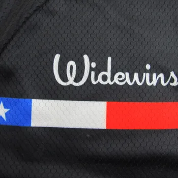 JAV Pavasarį, vasarą plonas pro komandos juoda balta ilgomis rankovėmis dviračių sportas dviračių džersis marškinėliai JAV kelių dviračių pavara Atspindinti juostelė 8004