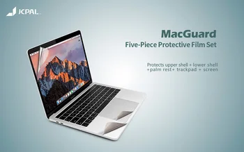 JCPAL MacGuard Užbaigti Apsauginės Plėvelės Nustatyti MacBook Pro 13