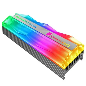Jonsbo SSD Heatsink 5V 3Pin ARGB SSD Aušintuvas NVME NGFF M. 2280 2 Kietojo Disko Standžiojo Disko Šilumos Kriaukle Aliuminio Vest Šilumos Pagalvėlės
