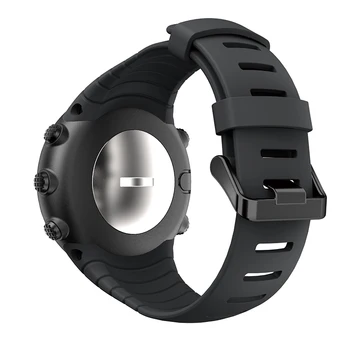 Juosta, diržu, Suunto core pakeitimo silikono watchband watchstrap už Suunto core gumos sporto smart Apyrankę watchbelt intervalai
