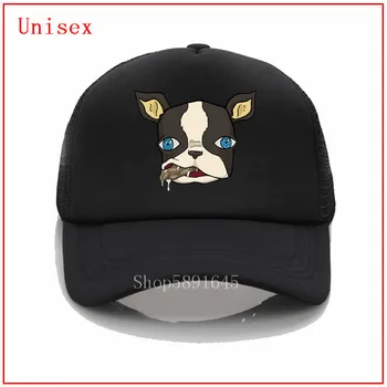 Jų iggy šuo Jojos Bizarre Adventure T-Shirt moteris kibirą skrybėlės mens hat, black gyvybes klausimas, skrybėlės vyrų beisbolo kepurė vyrams