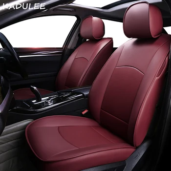 KADULEE nekilnojamojo oda automobilių sėdynės padengti lexus LS serijos RX serijos NX GS CT GX LX RC serijos Automobilių Sėdynių užvalkalai, automobilių stiliaus