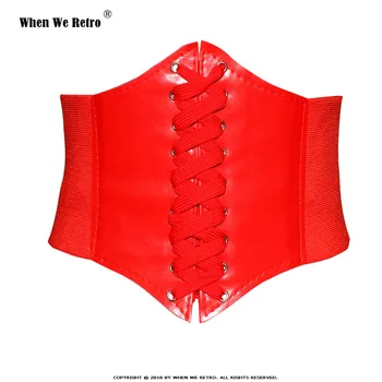 Kai Mes Retro Moterų Juosmens Cincher Juosmens Korsetas Korsetas Viršų Seksuali Rožinė Raudona Corselet Lieknėjimo Shapewear Bodysuit Bustiers VB0001R