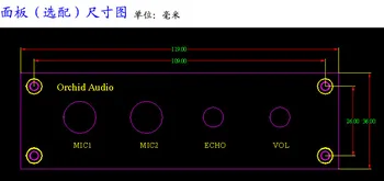 Karaoke, Garso plokštė PT2399 su NE5532 Preamplifier Mikrofono Stiprintuvo lenta su Skydas