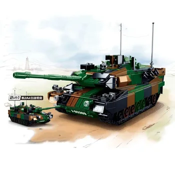 Karinės Serijos Pasaulinio Karo Vokietija Leopard 2A4 Pagrindinis Tankas 