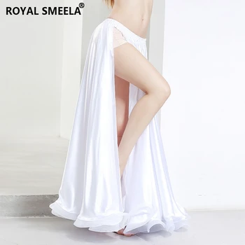 Karšta Moteris Aukštos kokybės 360° kampu besisukančia seksualus pilvo šokiai, sijonai, pilvo šokio kostiumą baltos spalvos pilvo šokių suknelė veiklos dėvėti 119132