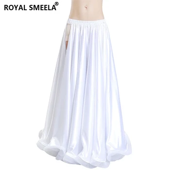 Karšta Moteris Aukštos kokybės 360° kampu besisukančia seksualus pilvo šokiai, sijonai, pilvo šokio kostiumą baltos spalvos pilvo šokių suknelė veiklos dėvėti 119132